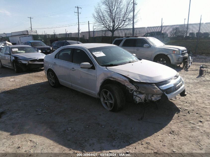 Lot #2506940086 2010 FORD FUSION SE salvage car