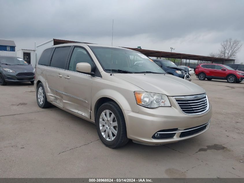Lot #2493176868 2014 CHRYSLER TOWN & COUNTRY TOURING salvage car