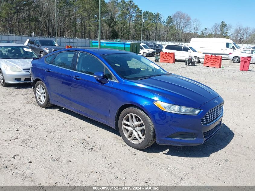 Lot #2472384495 2013 FORD FUSION SE salvage car