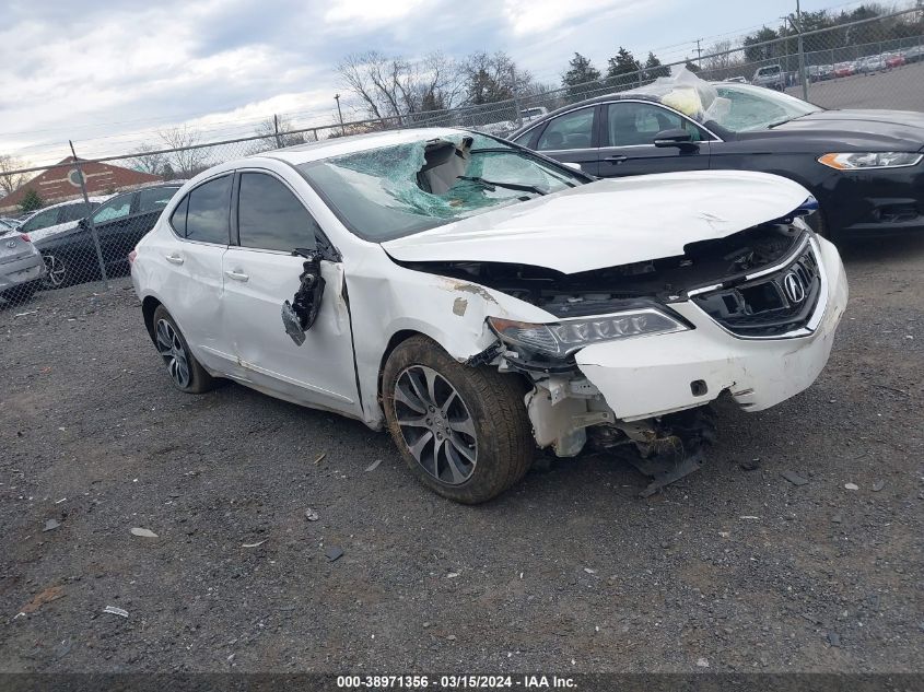 Lot #2509244039 2016 ACURA TLX salvage car