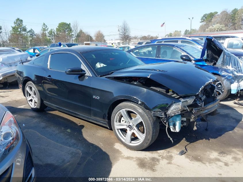 Lot #2506945176 2014 FORD MUSTANG GT PREMIUM salvage car
