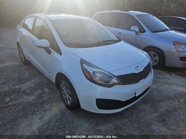 Auction sale of the 2013 Kia Rio, vin: KNADM4A38D6293636, lot number: 38974299