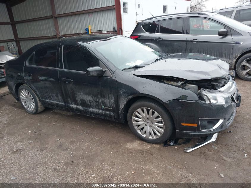 Lot #2504640969 2011 FORD FUSION HYBRID salvage car