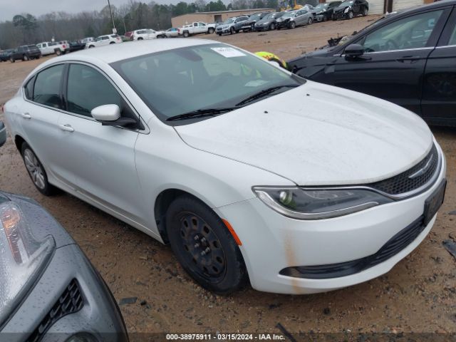 Auction sale of the 2015 Chrysler 200 Lx, vin: 1C3CCCFB0FN560809, lot number: 38975911