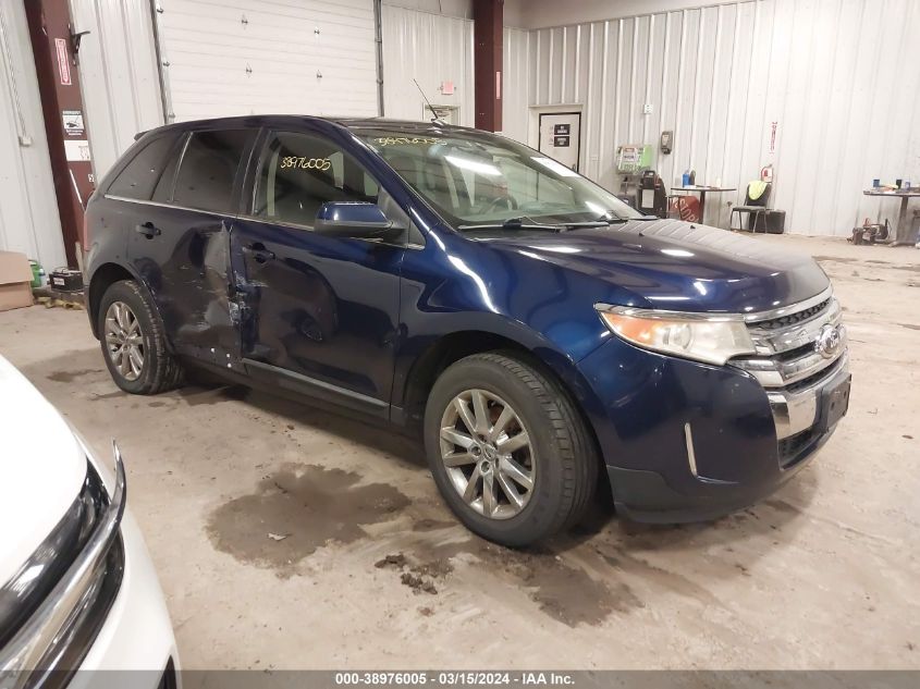 Lot #2476834700 2011 FORD EDGE LIMITED salvage car