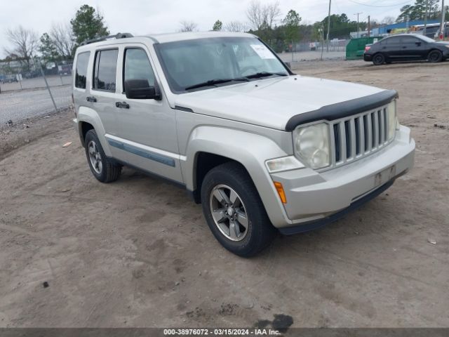 Auction sale of the 2008 Jeep Liberty Sport, vin: 1J8GN28K18W191785, lot number: 38976072