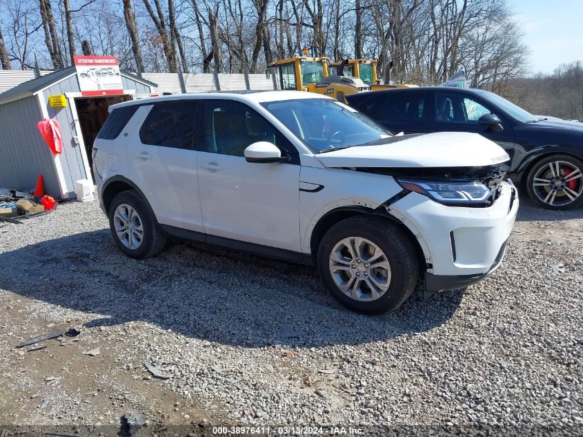 Lot #2458582193 2020 LAND ROVER DISCOVERY SPORT S salvage car
