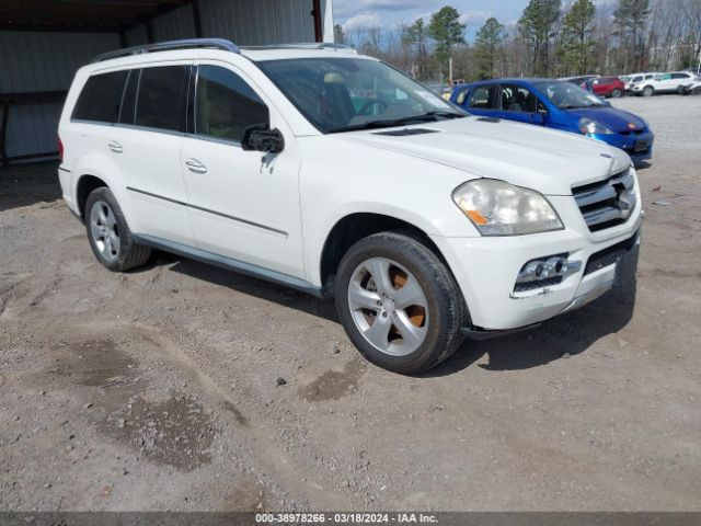 Auction sale of the 2010 Mercedes-benz Gl 450 4matic, vin: 4JGBF7BE8AA537103, lot number: 38978266