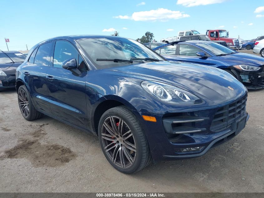 Lot #2427037849 2018 PORSCHE MACAN TURBO W/PERFORMANCE PACKAGE salvage car