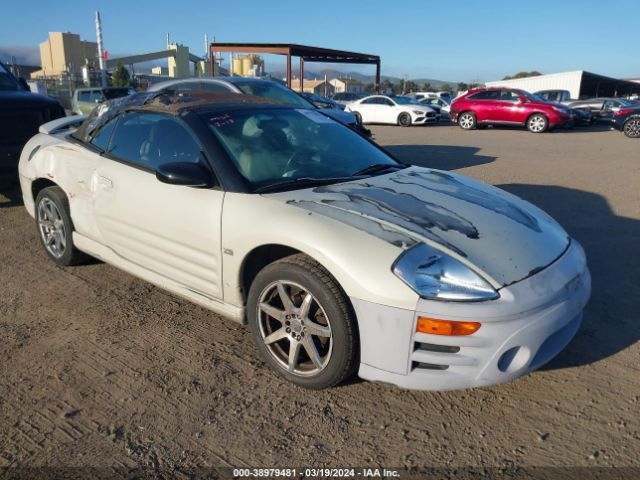 Auction sale of the 2004 Mitsubishi Eclipse Spyder Gts, vin: 4A3AE75H04E137636, lot number: 38979481