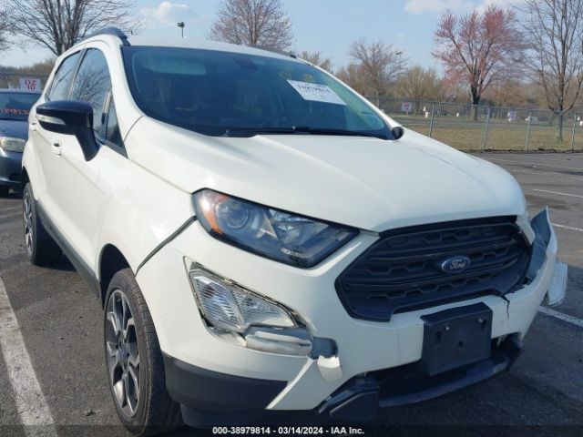 Auction sale of the 2020 Ford Ecosport Ses, vin: MAJ6S3JL3LC367790, lot number: 38979814