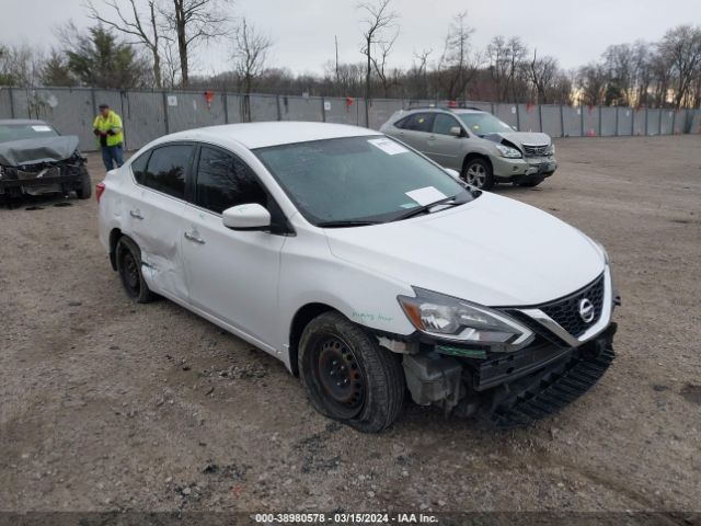 Auction sale of the 2019 Nissan Sentra S, vin: 3N1AB7APXKY213892, lot number: 38980578