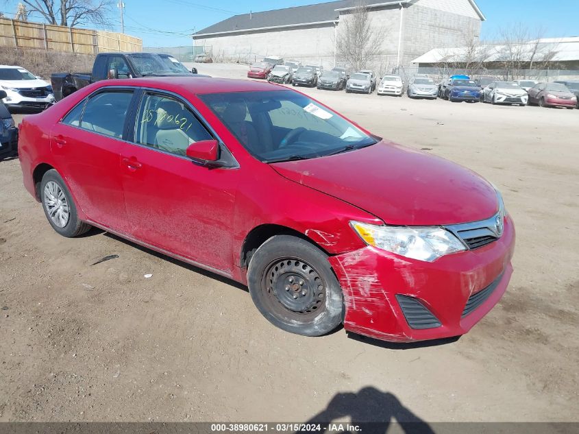 Lot #2487393133 2012 TOYOTA CAMRY LE salvage car