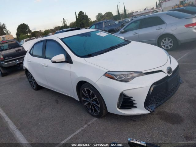 Auction sale of the 2017 Toyota Corolla Se, vin: 5YFBURHEXHP592896, lot number: 38982587