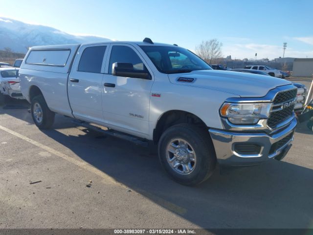 Auction sale of the 2022 Ram 2500 Tradesman  4x4 8' Box, vin: 3C6UR5HJ5NG393182, lot number: 38983097