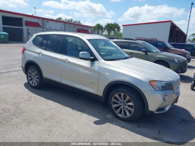Auction sale of the 2013 Bmw X3 Xdrive28i, vin: 5UXWX9C53D0A18050, lot number: 38984836