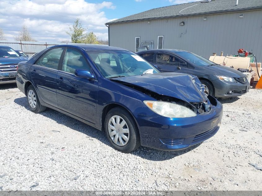 Lot #2486229052 2005 TOYOTA CAMRY LE salvage car