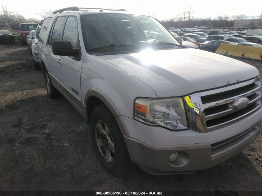 Lot #2493170384 2008 FORD EXPEDITION EDDIE BAUER/KING RANCH salvage car