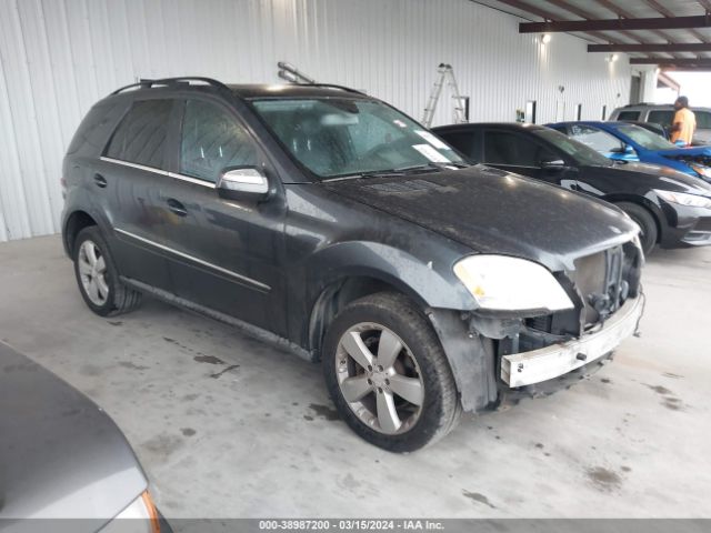 Auction sale of the 2010 Mercedes-benz Ml 350 4matic, vin: 4JGBB8GB1AA560061, lot number: 38987200