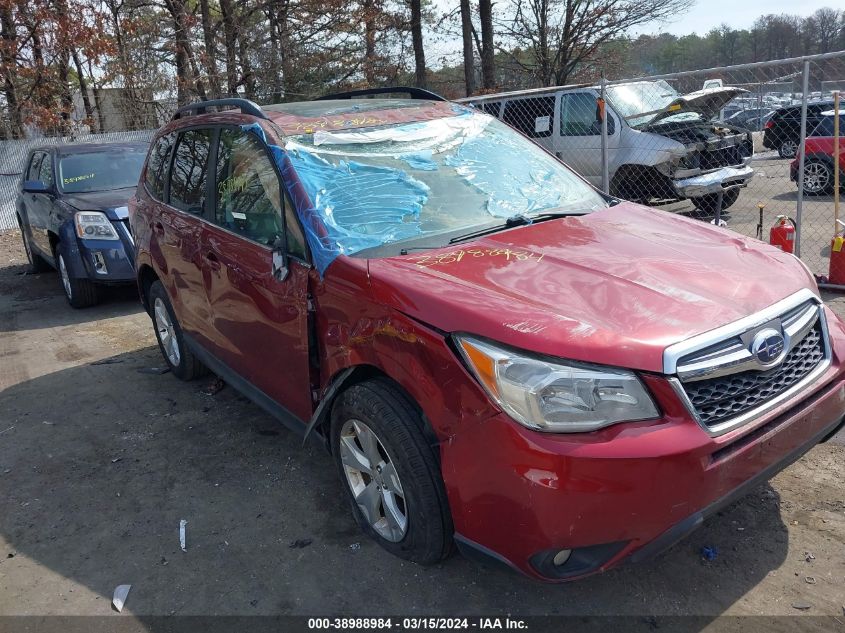 Lot #2493170351 2015 SUBARU FORESTER 2.5I LIMITED salvage car