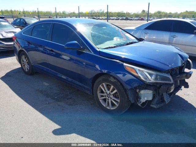 Auction sale of the 2016 Hyundai Sonata, vin: 5NPE24AF7GH408082, lot number: 38990645