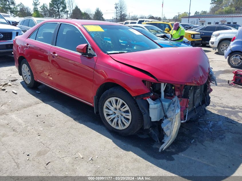 Lot #2506944984 2012 TOYOTA CAMRY LE salvage car