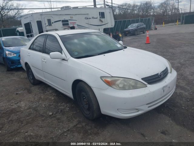 Auction sale of the 2002 Toyota Camry Xle, vin: JTDBE32K620041309, lot number: 38994118