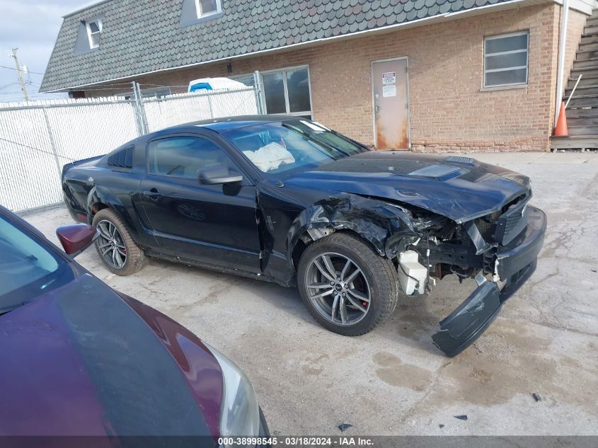 Lot #2493176624 2005 FORD MUSTANG V6 DELUXE/V6 PREMIUM salvage car