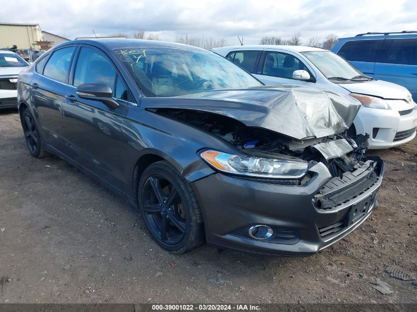 Lot #2488541363 2016 FORD FUSION SE salvage car