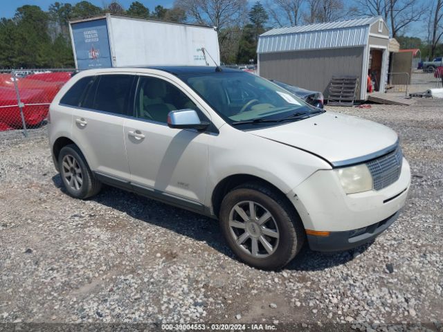 Auction sale of the 2007 Lincoln Mkx, vin: 2LMDU68C97BJ25661, lot number: 39004553