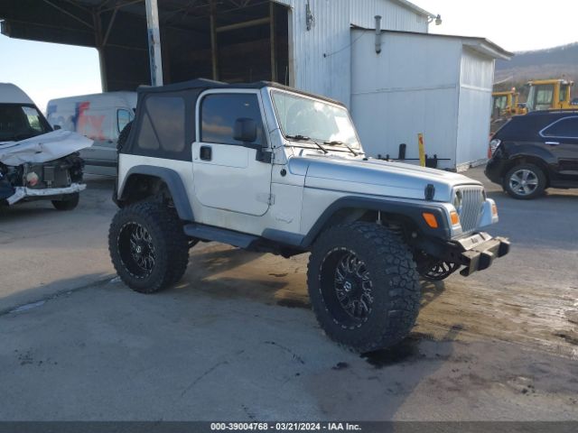 Auction sale of the 2003 Jeep Wrangler X, vin: 1J4FA39S73P347327, lot number: 39004768