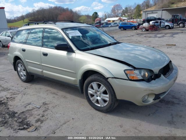 Auction sale of the 2005 Subaru Outback 2.5i, vin: 4S4BP61C157356547, lot number: 39006962