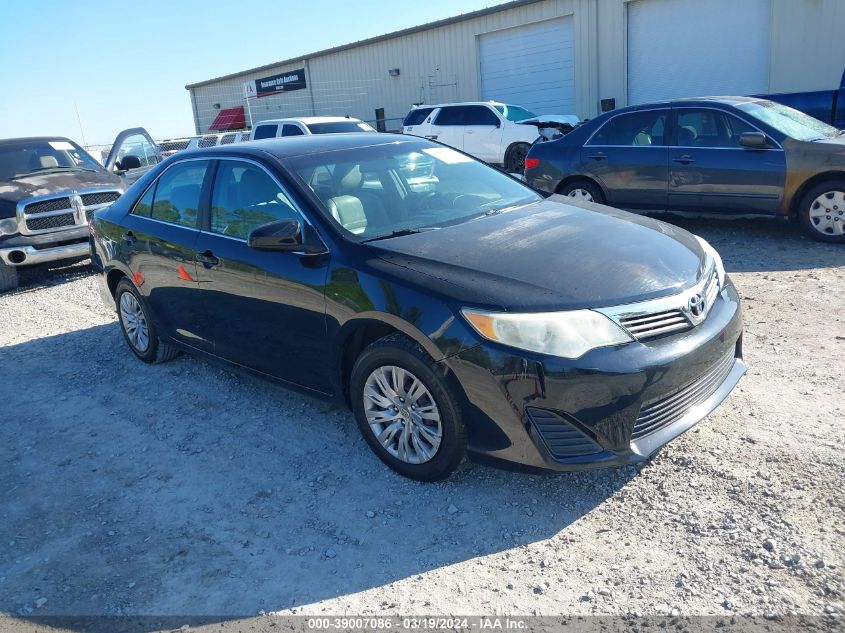 Lot #2490861027 2013 TOYOTA CAMRY L salvage car