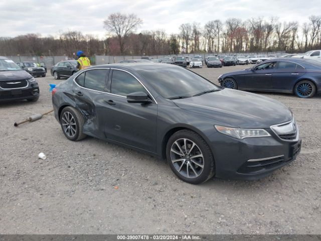 Auction sale of the 2015 Acura Tlx V6 Tech, vin: 19UUB2F58FA024481, lot number: 39007478