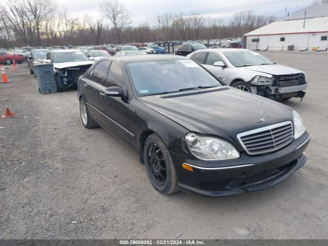 Auction sale of the 2005 Mercedes-benz S 430, vin: WDBNG70J05A445857, lot number: 39008092