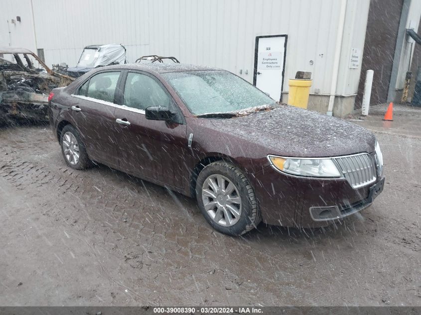 Lot #2488541679 2012 LINCOLN MKZ salvage car