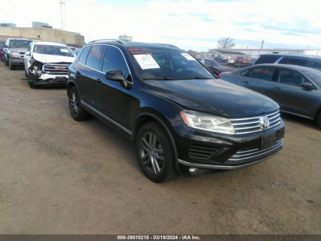 Auction sale of the 2016 Volkswagen Touareg Vr6 Lux, vin: WVGEF9BP9GD010270, lot number: 39010218