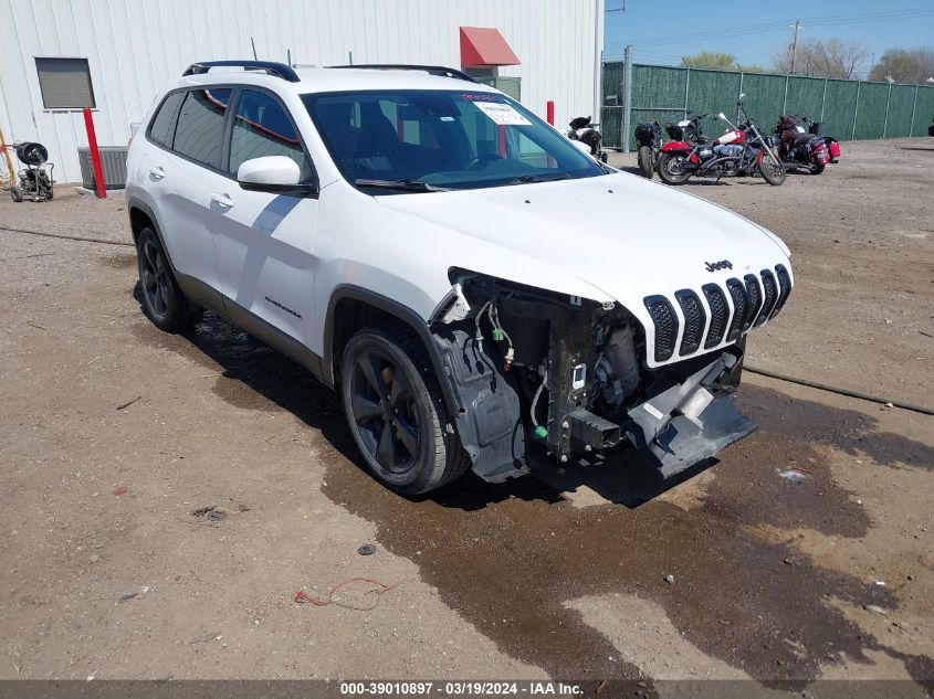 Lot #2490854713 2018 JEEP CHEROKEE LIMITED FWD salvage car