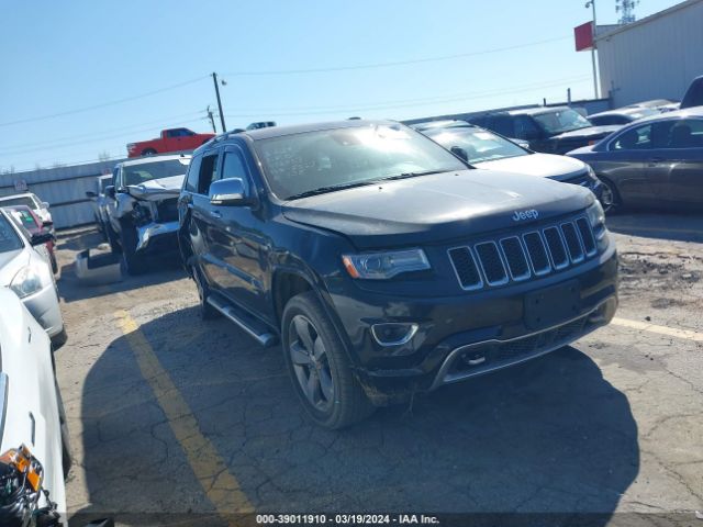Auction sale of the 2014 Jeep Grand Cherokee Overland, vin: 1C4RJFCG8EC388567, lot number: 39011910
