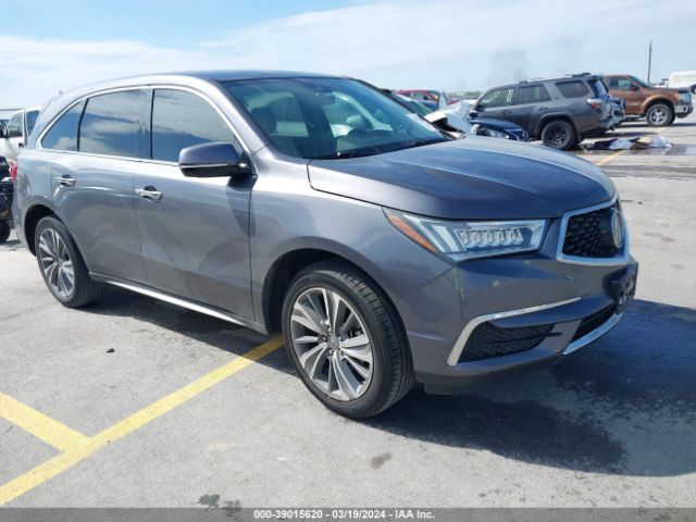 Auction sale of the 2017 Acura Mdx Technology Package, vin: 5FRYD3H52HB011568, lot number: 39015620
