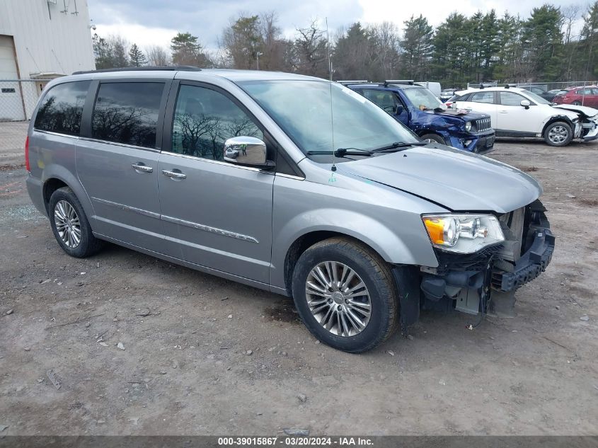 Lot #2493169966 2013 CHRYSLER TOWN & COUNTRY TOURING-L salvage car