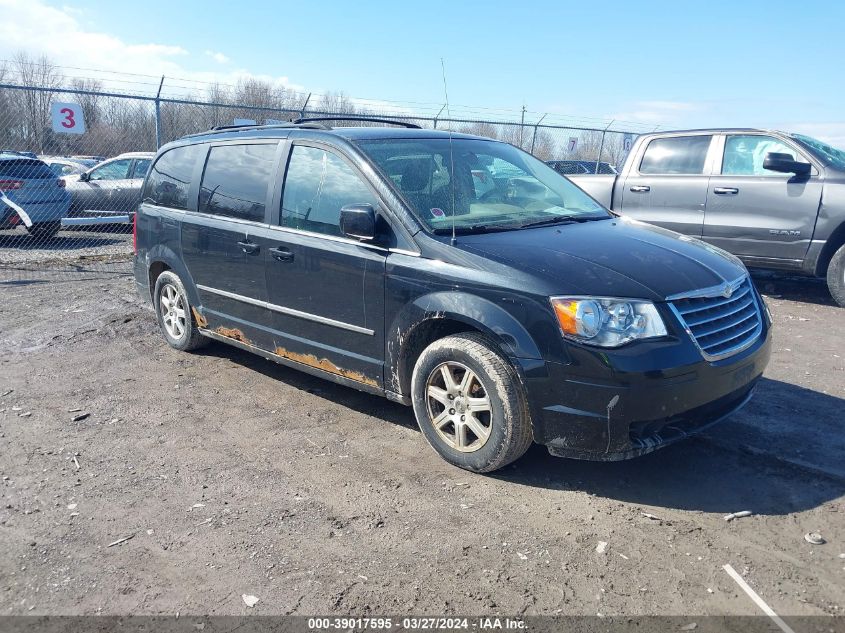 Lot #2488541280 2010 CHRYSLER TOWN & COUNTRY TOURING salvage car