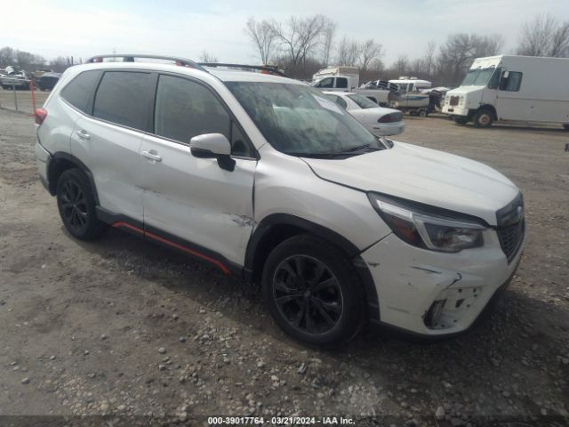 Auction sale of the 2021 Subaru Forester Sport, vin: JF2SKARC0MH433820, lot number: 39017764