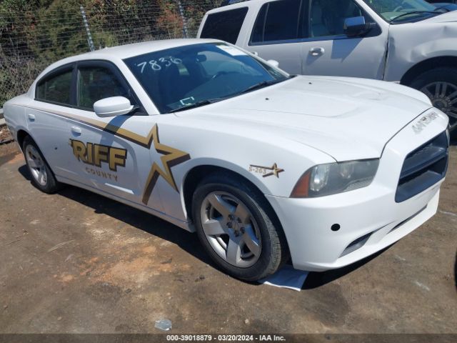Auction sale of the 2013 Dodge Charger Police, vin: 2C3CDXAT1DH547836, lot number: 39018879
