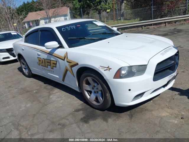 39018899 :رقم المزاد ، 2C3CDXATXEH350374 vin ، 2014 Dodge Charger Police مزاد بيع