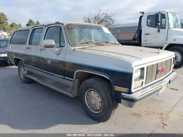 Auction sale of the 1990 Gmc Suburban R25 Conventional, vin: 1GKGR26NXLF520392, lot number: 39019435