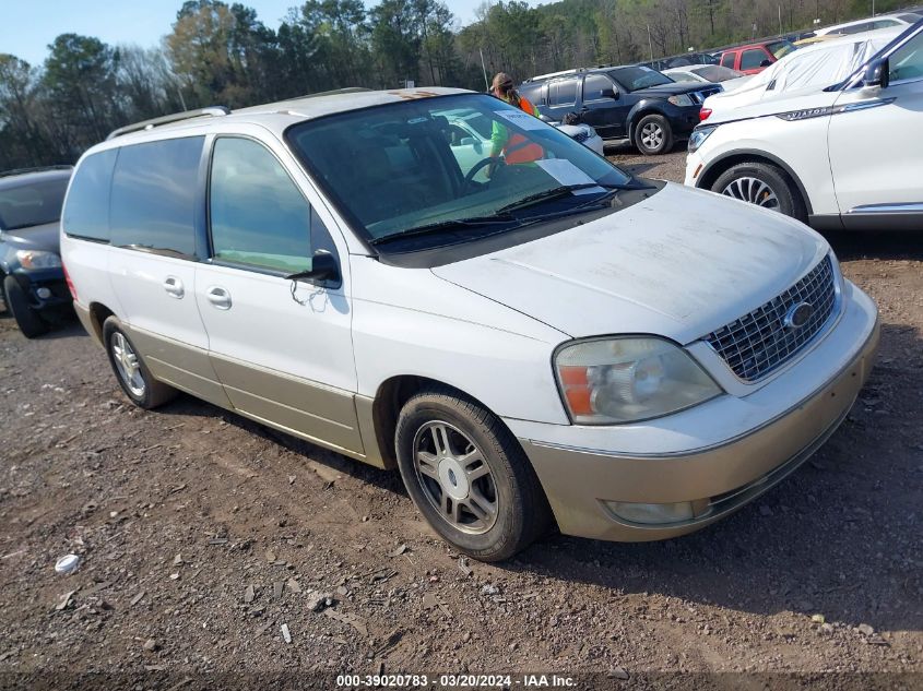 Lot #2483891260 2004 FORD FREESTAR LIMITED salvage car