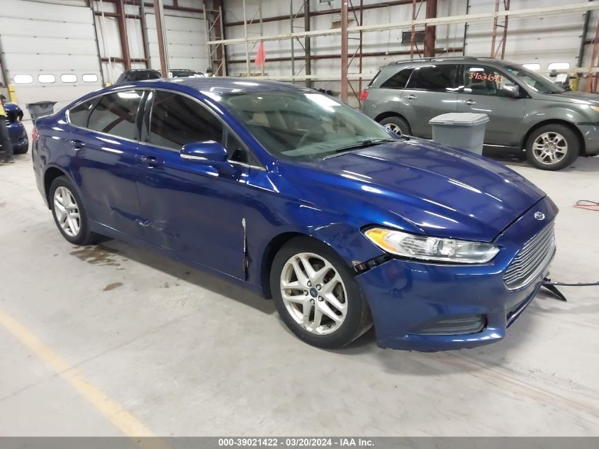 Lot #2490857319 2013 FORD FUSION SE salvage car