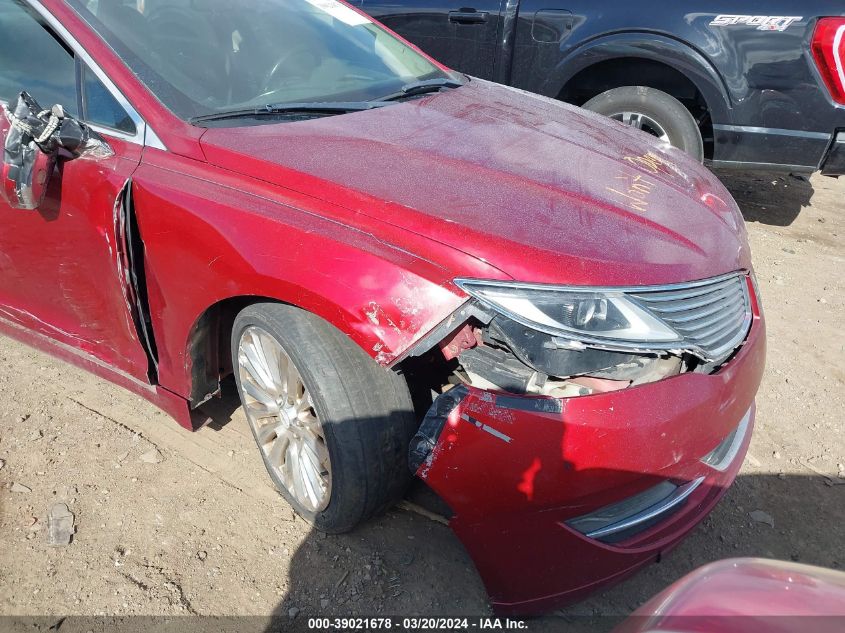 Lot #2488541206 2013 LINCOLN MKZ salvage car