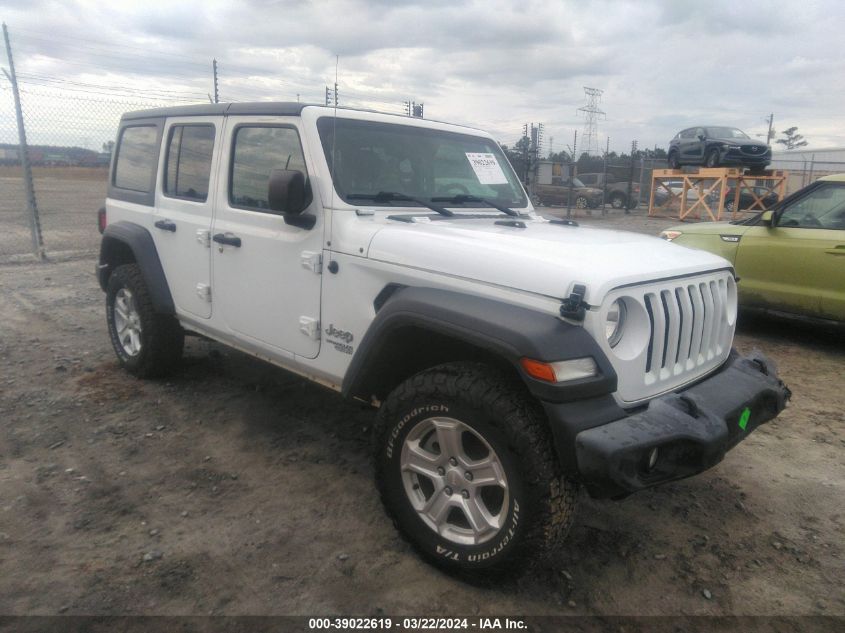 Lot #2506939953 2018 JEEP WRANGLER UNLIMITED SPORT S 4X4 salvage car